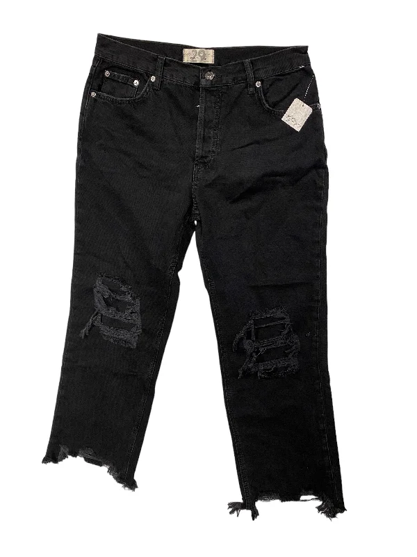 Black Jeans Cropped We The Free, Size 8