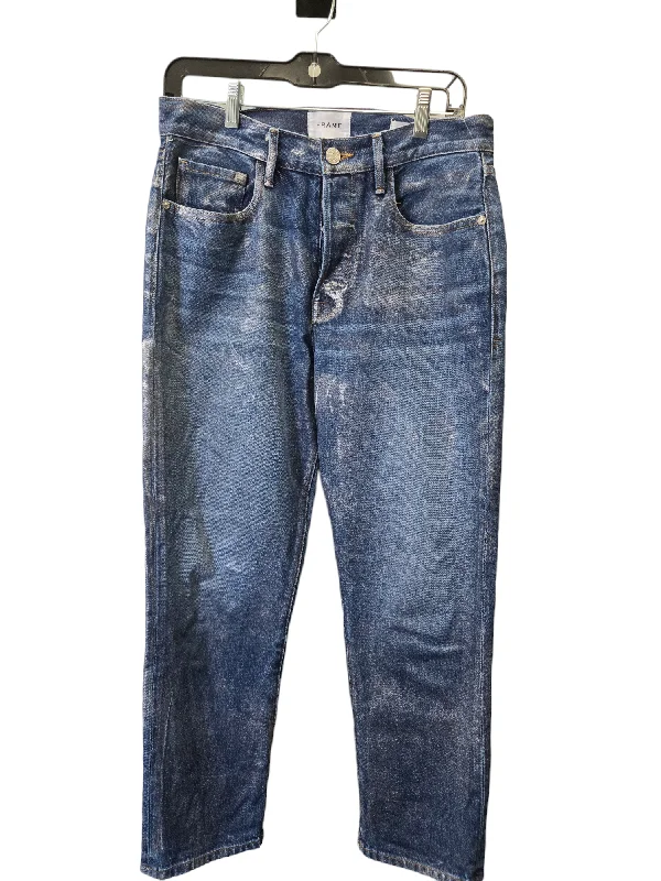 Blue Jeans Straight Frame, Size 6