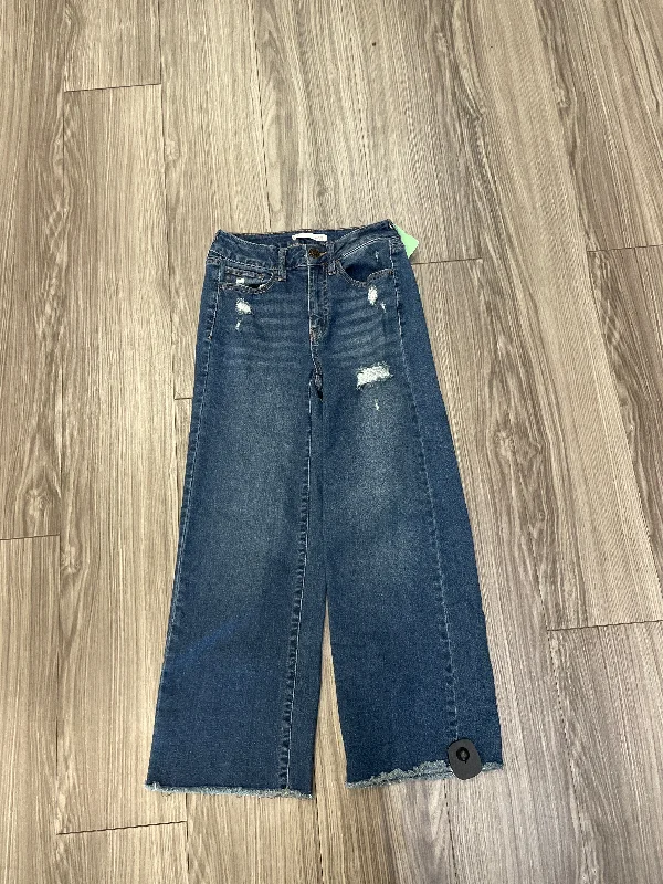 Blue Jeans Wide Leg So, Size 0