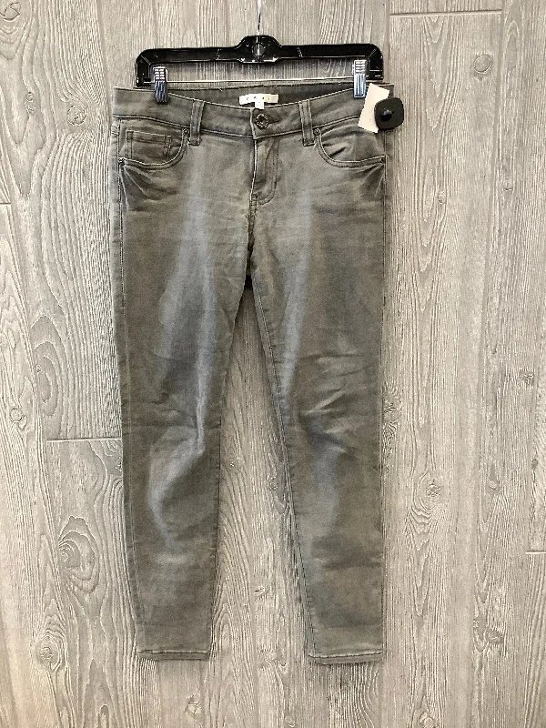 Grey Denim Jeans Skinny Cabi, Size 4