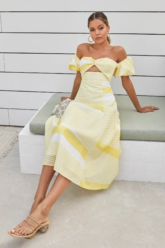 Henri Dress / Yellow