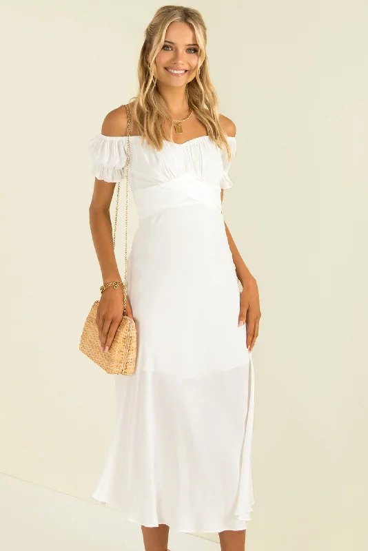 Kristen Dress / White