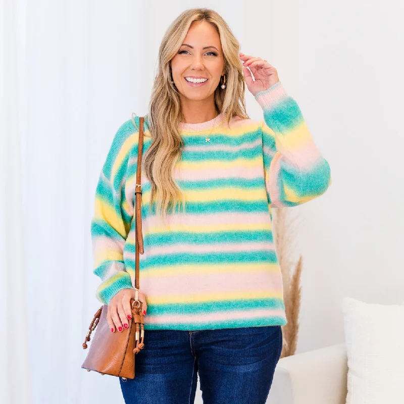 Mystic Mirage Sweater, Mint