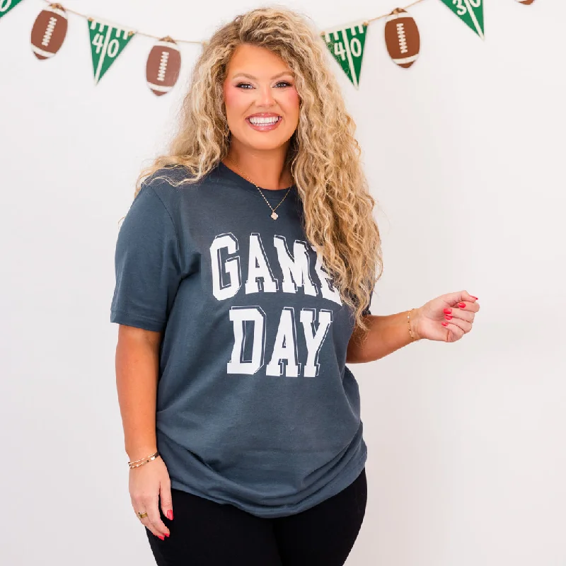 Feeling Like Game Day Tee, Vintage Navy