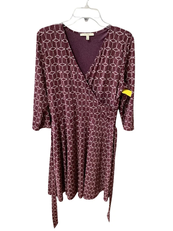 Dress Casual Short By 41 Hawthorn In Purple, Size: Xl