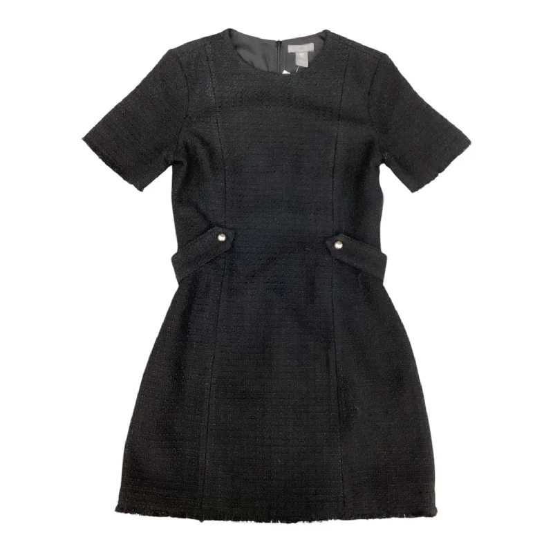 Dress Casual Short By H&m In Black, Size: S