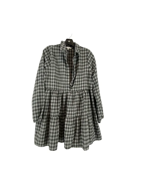 Dress Casual Short By Hyfve In Plaid Pattern, Size: L