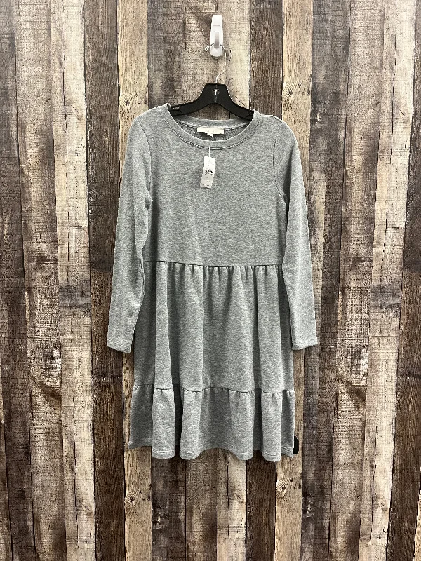 Dress Casual Short By Loft In Grey, Size: Xs