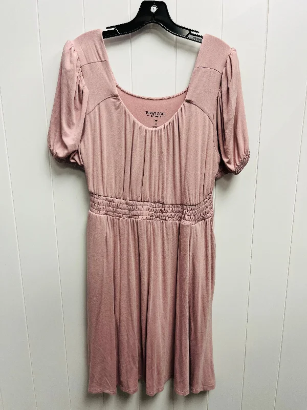 Dress Casual Short By Torrid In Pink, Size: L