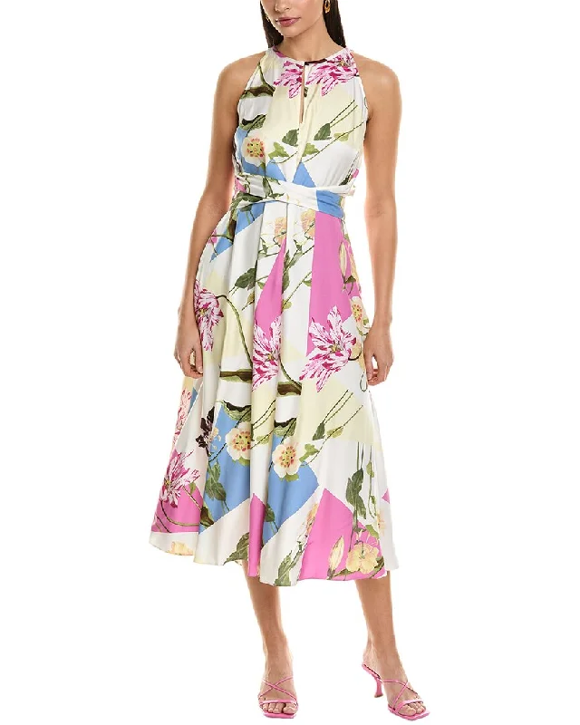 Ted Baker Halter Neck Midi Dress