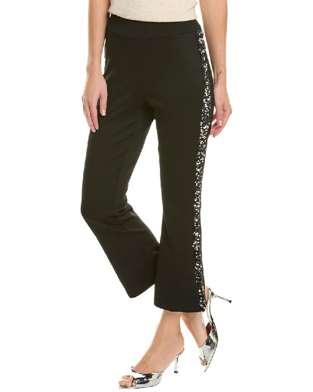 Nanette Nanette Lepore Velvet Sequin Stripe Pant