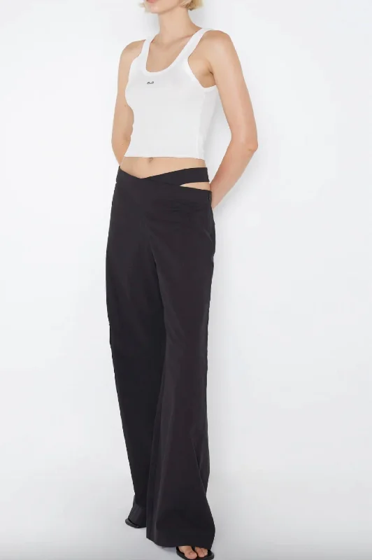 Raylie Cargo Pant In Black