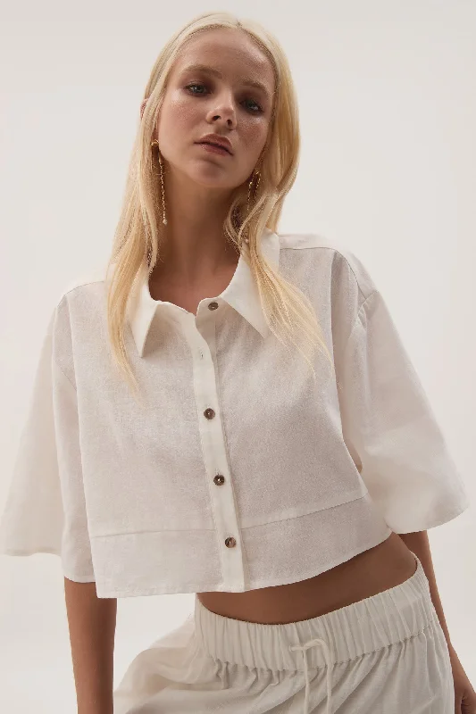 Airlie Cropped Shirt