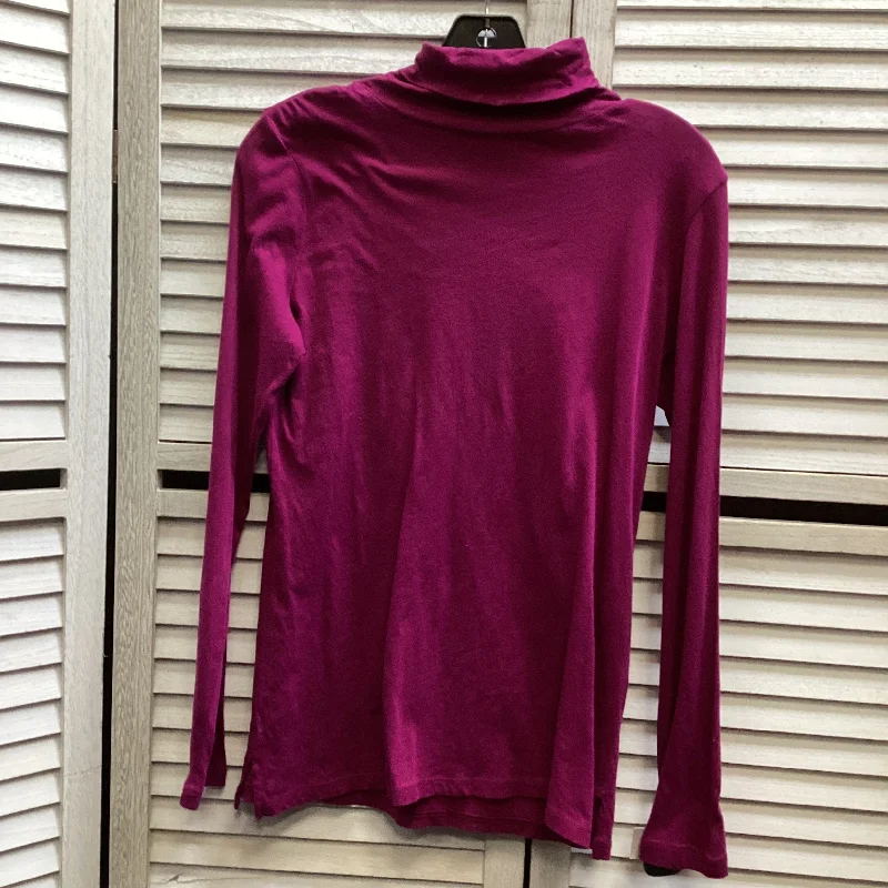 Top Long Sleeve By Crown And Ivy In Purple, Size: S