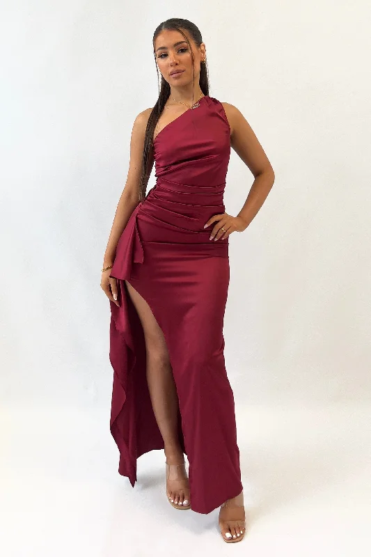 Madison Maxi Dress - Wine