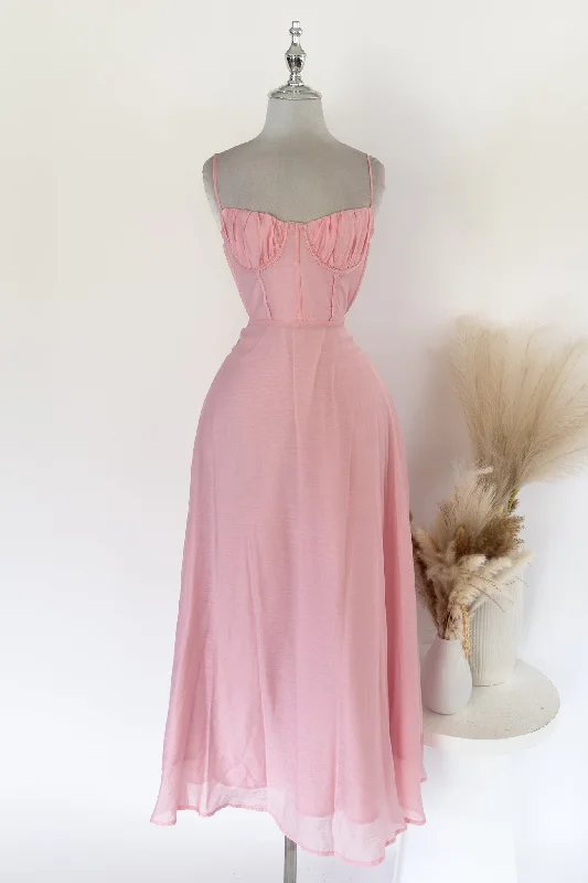 Jessica Maxi Dress - Pink