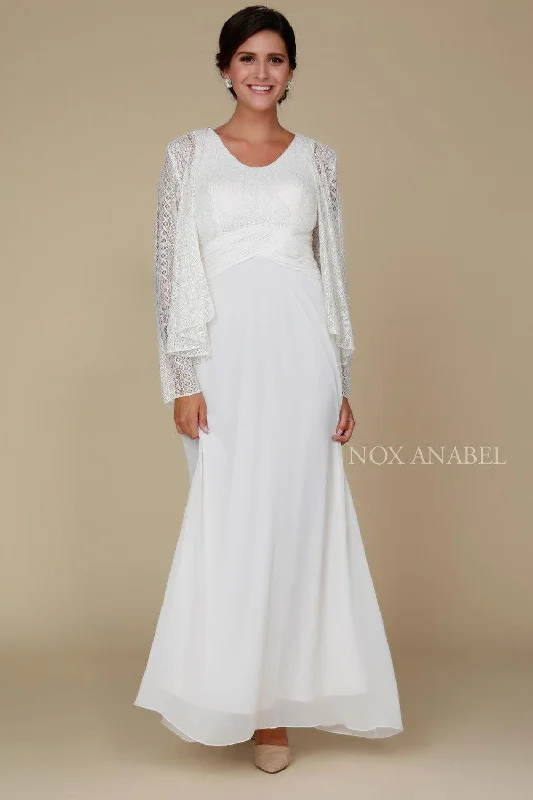 Long Mother of the Bride Formal Dress