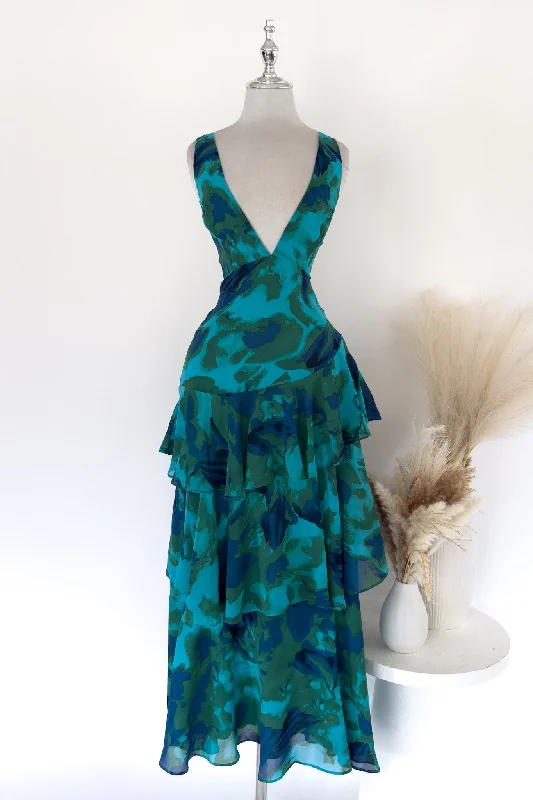 Marina Maxi Dress - Green