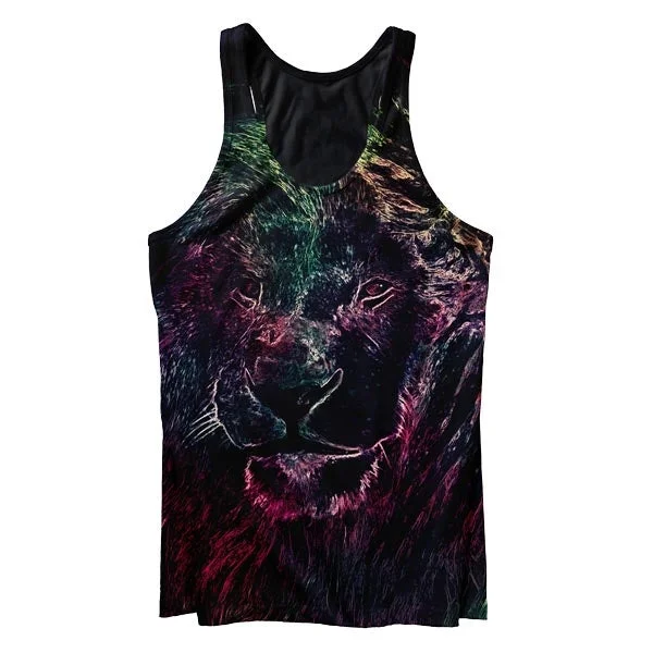 Mr. Lava Lion Tank Top