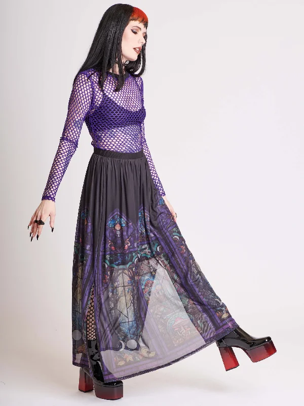 Stained Glass Maxi Skirt